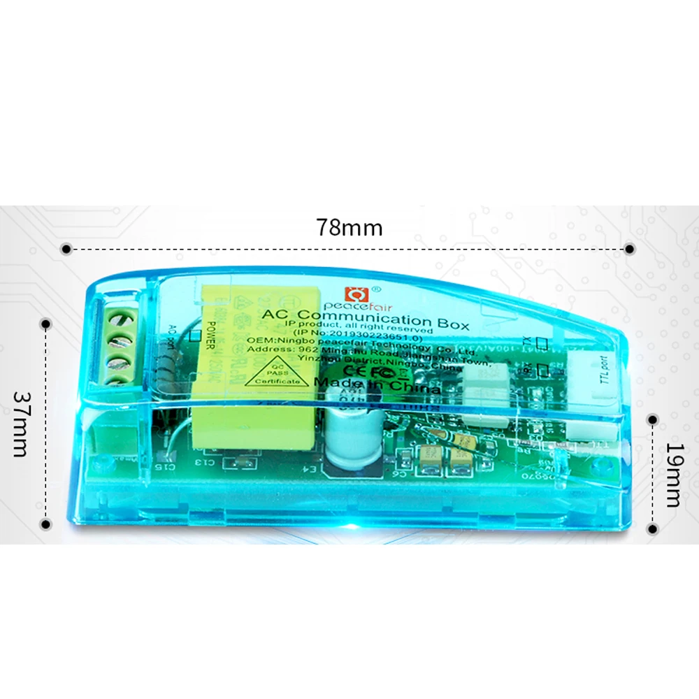 PZEM-004T AC Voltmeter Ammeter PC Display Power Meter Watt Active Volt Amp TTL Current Energy Test Module For Arduino | Инструменты