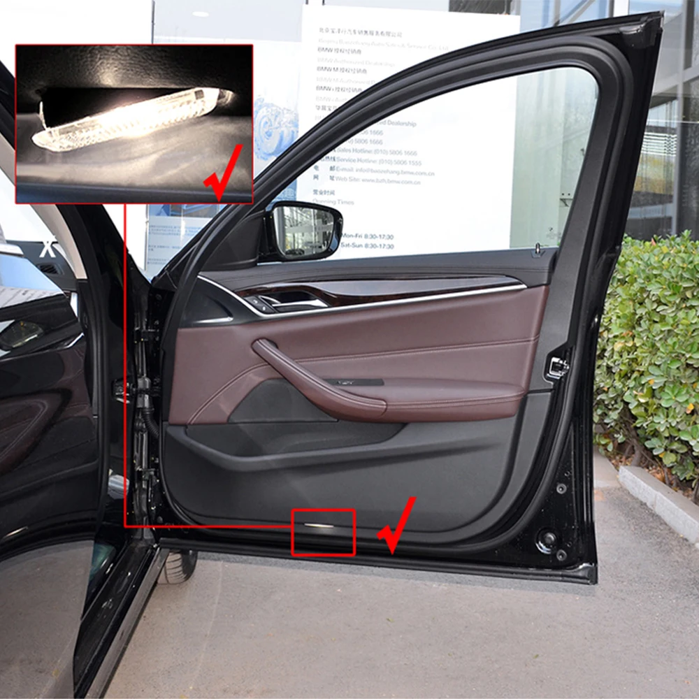 

2Pcs For Mini Cooper One S JCW Countryman R50 R51 R52 R54 R56 R60 F54 F55 F56 F60 LED Car Door Light Logo Shadow Projector Lamp