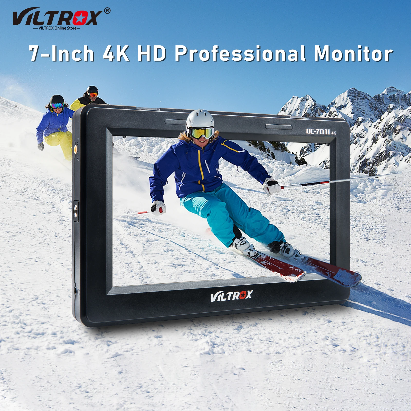 Viltrox DC 70II 7 дюймов 4K HD ЖК дисплей HDMI AV IPS Экран Камера полевой монитор Дисплей видео