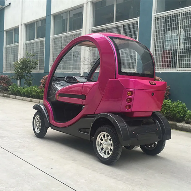 Verkauf 1KW Elektrische Golf Wagen Motorisierte Passagier Auto Vier Räder Elektro-scooter Sightseeing Dreirad Tuk Tuk Auto
