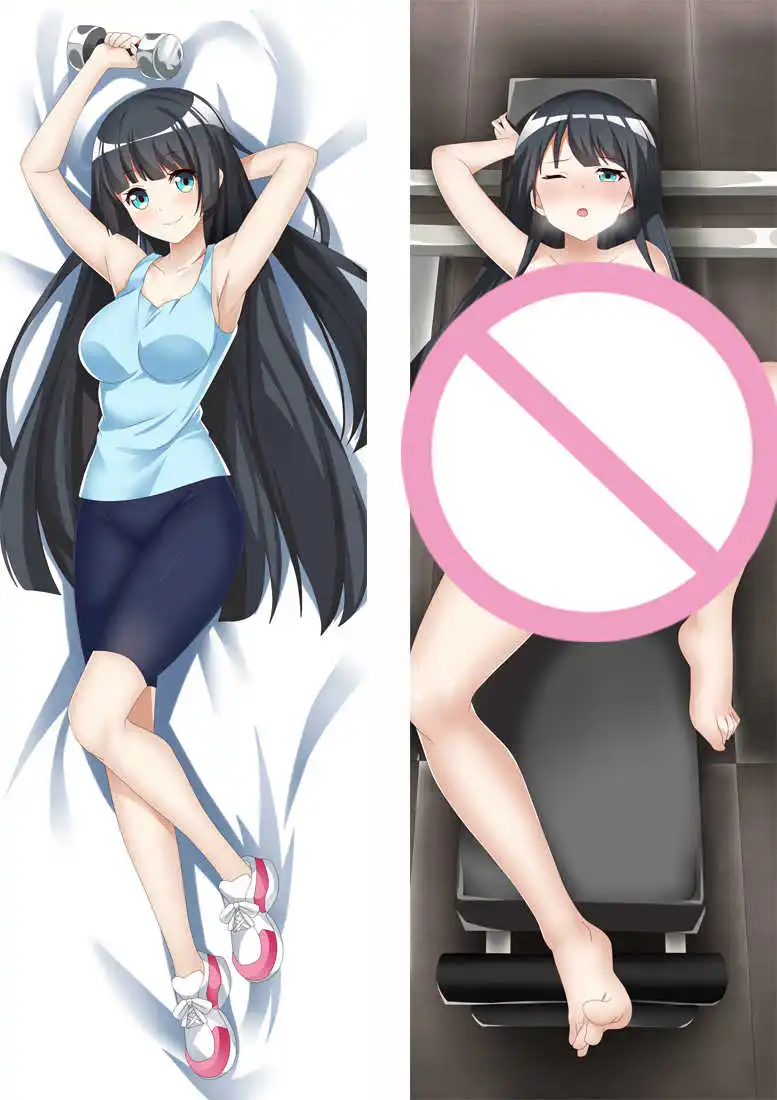 Гантель nan kilo moteru аниме персонажи сексуальная девушка sakura hibiki наволочка для тела