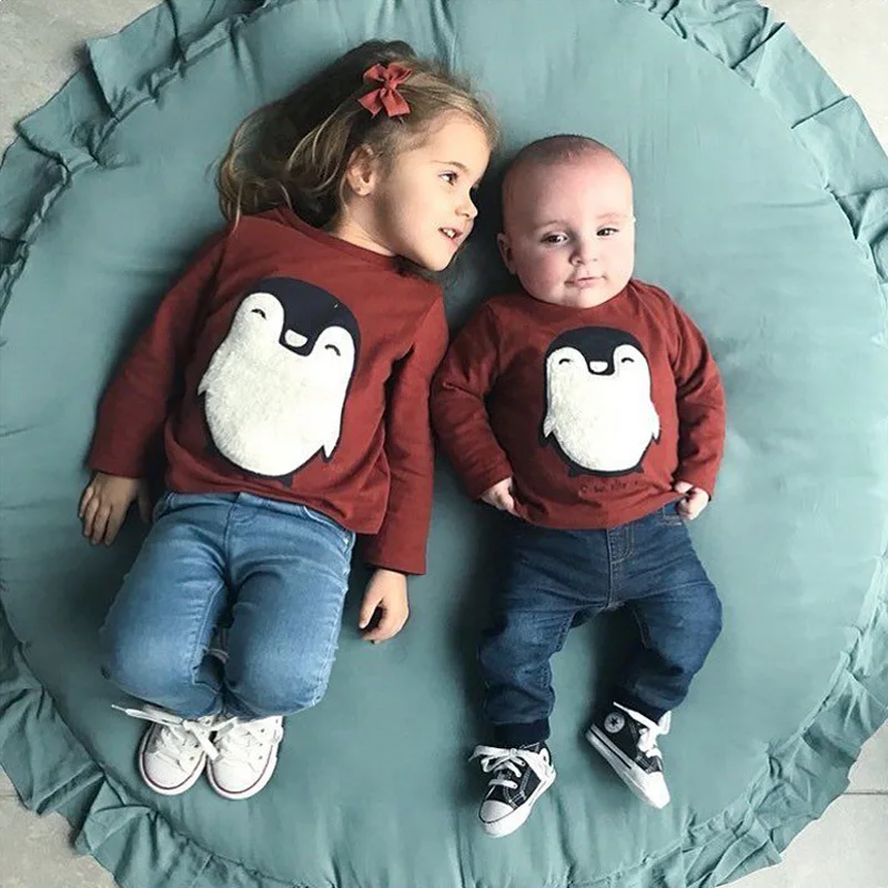 105 см Диаметр игровой коврик игрушка для ребенка ползать большой Размеры пол