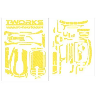 T-WORK Sanwa n MT44 радио наклейка для кожи зеркало хром радио 3D цвета графит наклейка для Sanwa MT44 подарок защита экрана