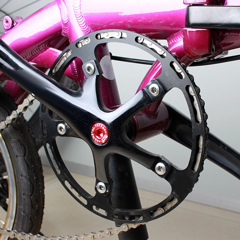 

2Pcs/Set Bicycle Chainwheel Screws Aluminum Alloy MTB Road Bike Crank Bolts M8 8MM Axle Crank Screw Durable Bicycle Accessories