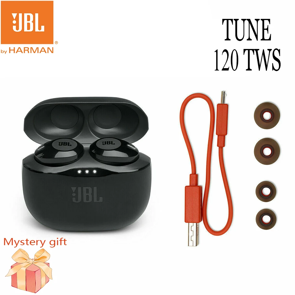 Оригинальные наушники JBL T120TWS настоящие беспроводные стереонаушники Bluetooth