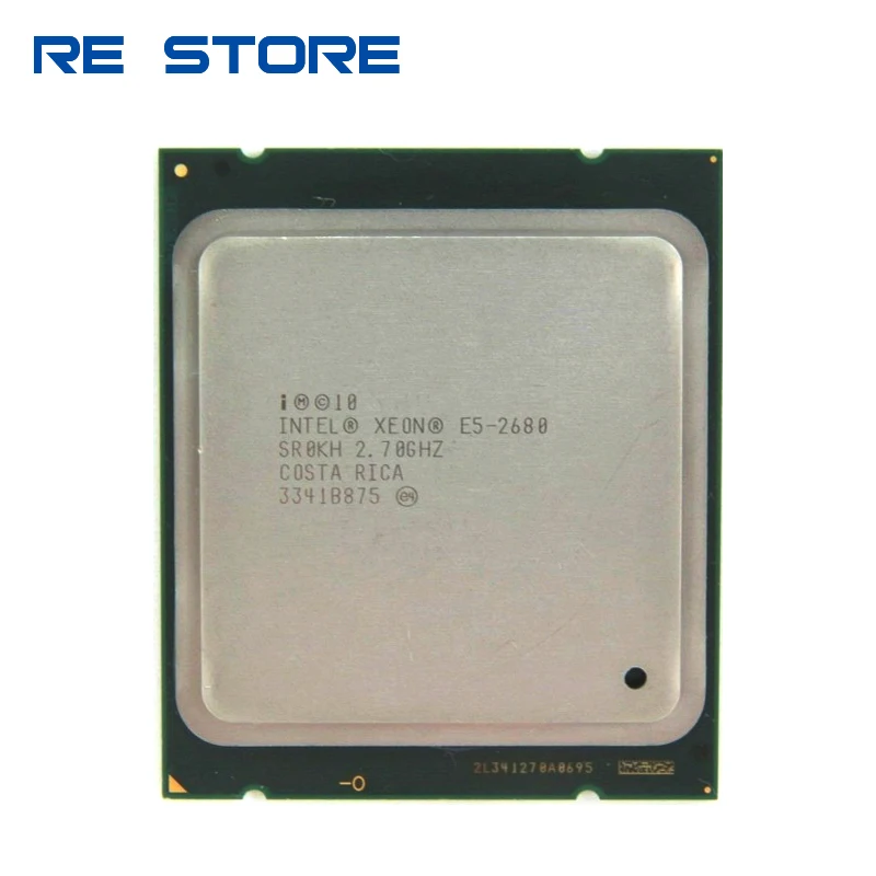 Процессор Intel Xeon E5 2680 2 7 ГГц 20 МБ кэш 8 ГТ/с LGA 2011 SROKH C2 стандартная работа 100%|intel xeon|xeon