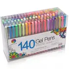 Ручки шариковые с блестками, 12243648 цветов, Заправка для гелевой ручки