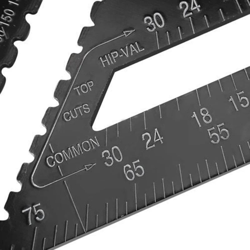 

Aluminum Rafter Carpenter Triple-cornered Square 12 Inch Measuring Layout Tool Woodworking Tool