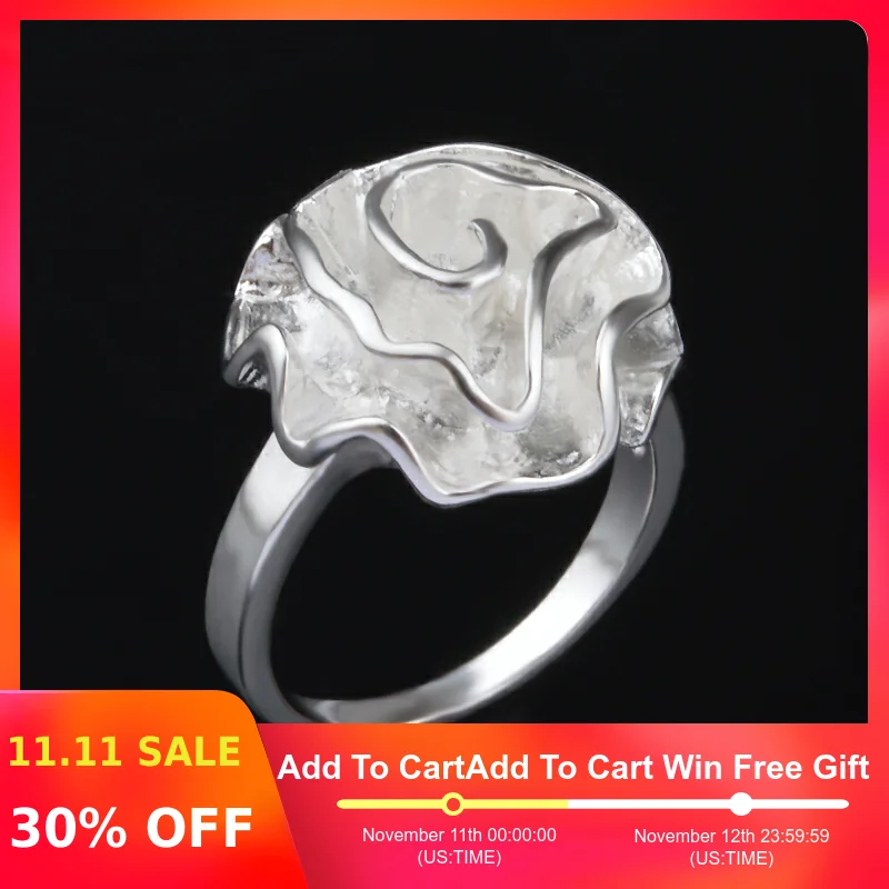 Бесплатная доставка серебряное кольцо искусственное Женское | Украшения и