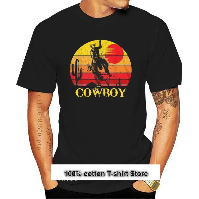 

Camiseta de vaquero para hombre y mujer, camisa occidental de Rodeo Bull Riding C, nueva
