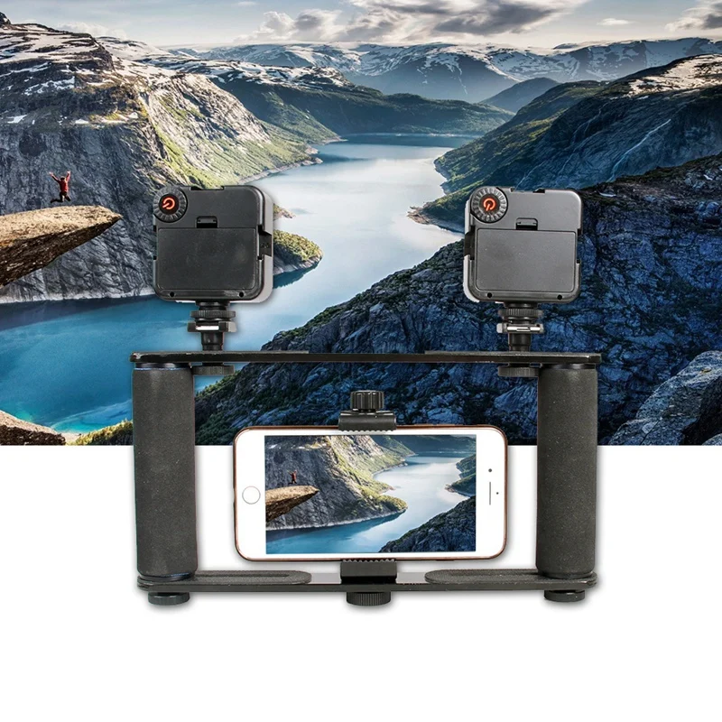 Lt-32 мобильный телефон ручной кронштейн камеры видео живой кролик клетка с