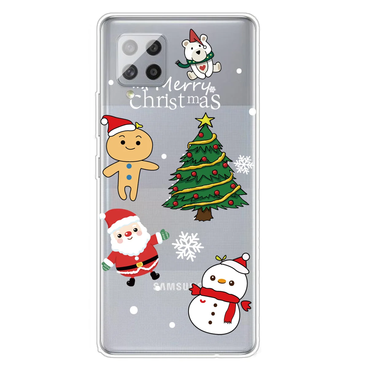

Christmas Dust-proof Phone Cover Case Compatible With Galaxy A42 5G