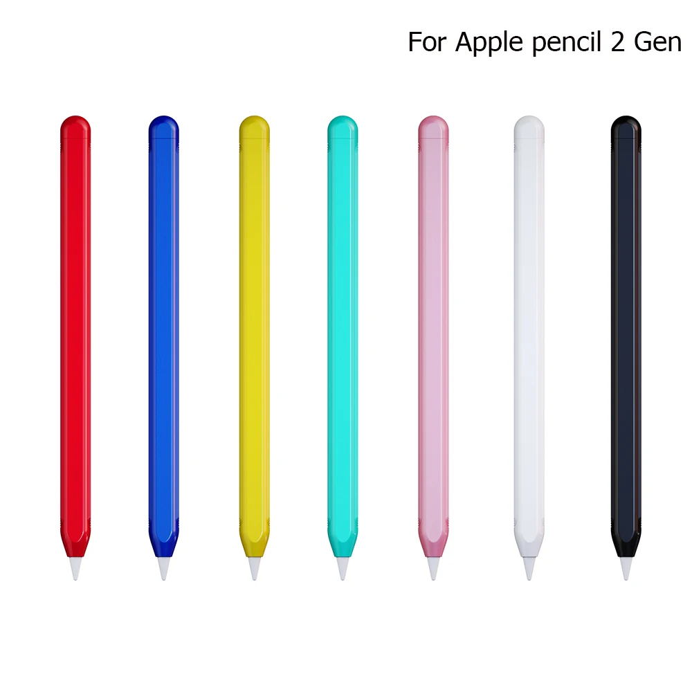 Резиновый пластиковый чехол для Apple Pencil 2 защитный планшета iPad стилуса 1