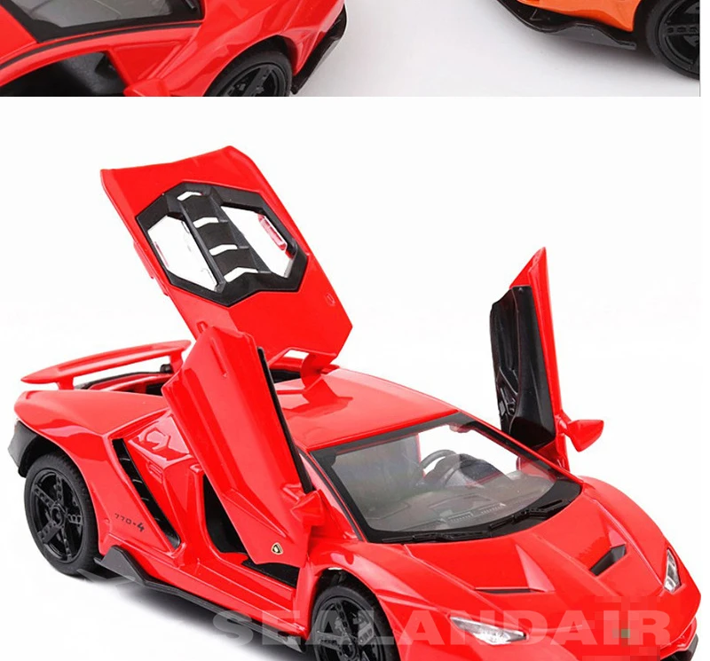 LP770 1:32 Lamborghinis сплав модель гоночной машины Diecasts& Toy Vehicles звуковой свет супер гоночный оттяните назад автомобиль дети подарок на день рождения