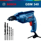 Оригинальная электрическая дрель BOSCH 220 В, ручная дрель, электрическая отвертка, электроинструмент, домашний декор, деревообрабатывающая стальная дрель GBM 340