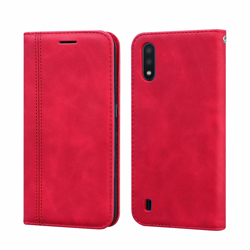 

Чехол-книжка для Samsung Galaxy A01 2019 A015F 5,7, кожаный