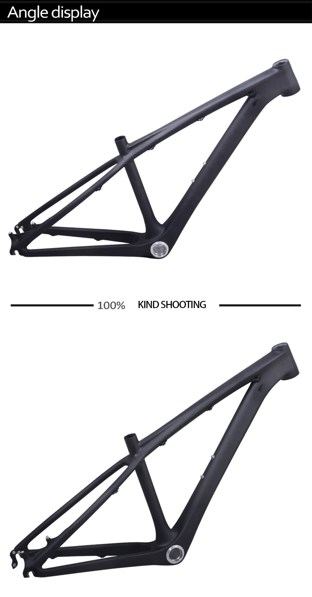 BXT 26er MTB рама 16/14 дюймов труба из углеродистого волокна 3K Матовая/glossy ultra светильник детей рамы велосипеда 26 углерода дети рамка+ гарнитура+ зажим+ BB92