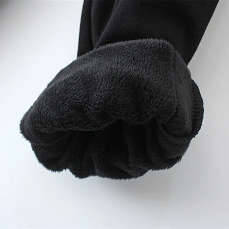 

High Waist Fleece Women Casual Pants Side Stripe Elastic Waist Loose Sweatpants Autumn Winter Trousers Plus Size 4XL Ropa Mujer