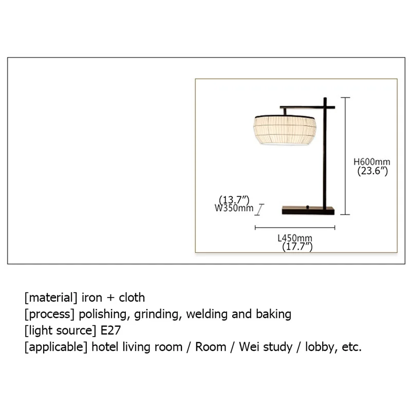 Светодиодная настольная лампа AOSONG современный дизайн черная роскошсветильник