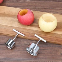 creative kitchen tool stainless steel pear core extractor apple core remover multifunctional fruit core remover in stock