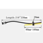 Запчасти для инструментов, сменный топливный шланг, масляная труба + топливный фильтр для бака, запчасти в сборе для бензопилы, для стриммера, триммера, кустореза, 100 шт.