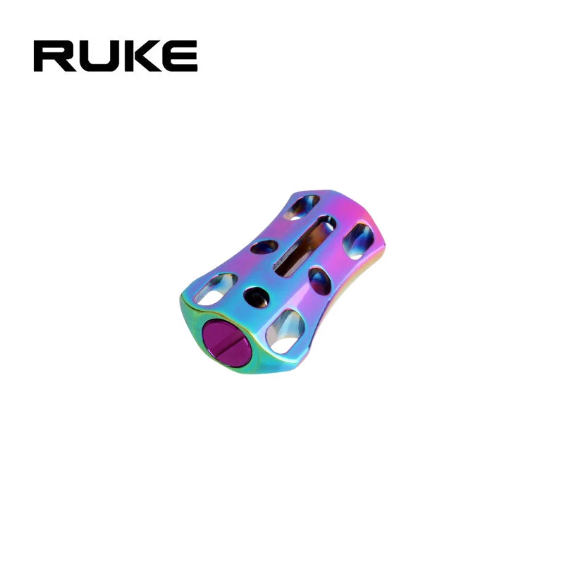 Ruke Радужный цвет Высокое качество Рыболовная катушка ручка для baitcasing Рыболовные
