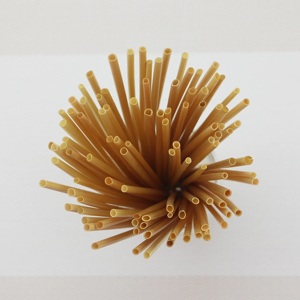 1000 шт. натуральная Экологически чистая Пшеничная солома 100% биоразлагаемая с