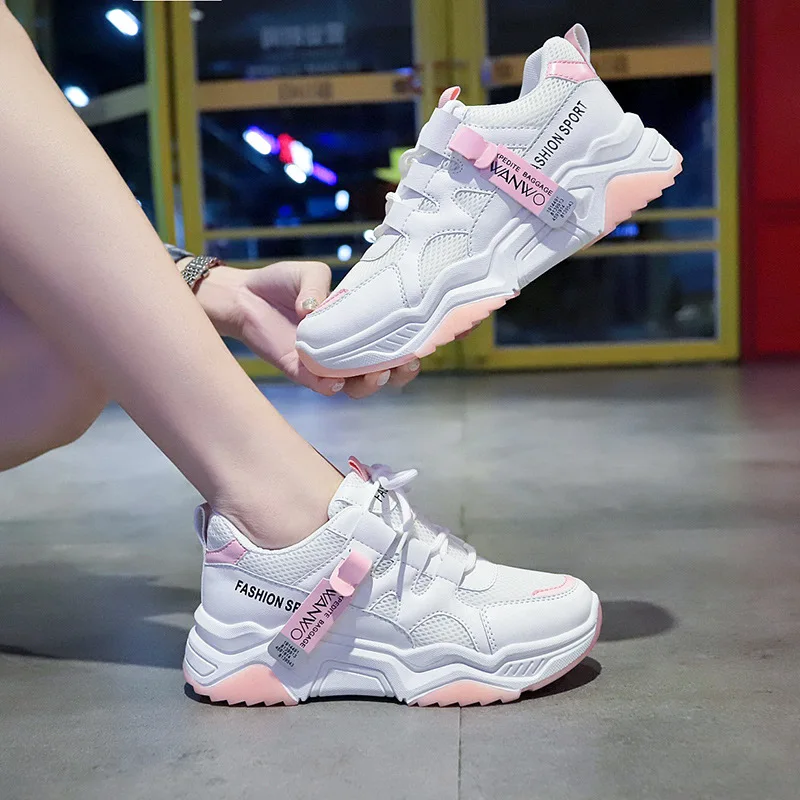 

Old Daddy Shoes Women's Shoes 2021 Korean Version of The New Harajuku Breathable Sneakers Women's Shoes
