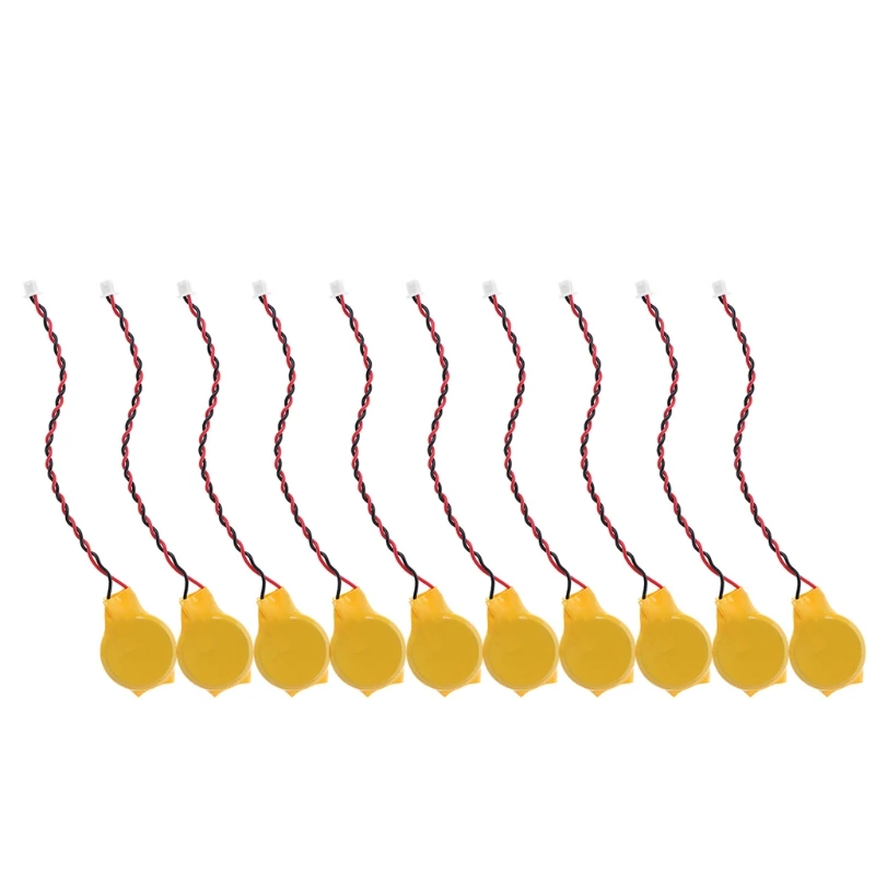 10 шт./батарея для ноутбука BIOS CMOS-Аккумулятор CR2032 2P батарейка материнской платы с