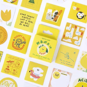 46 шт.кор. в grwth сладкого чая пуля журнал декоративные канцелярские мини-наклейки Скрапбукинг DIY дневник альбом лейбле палки