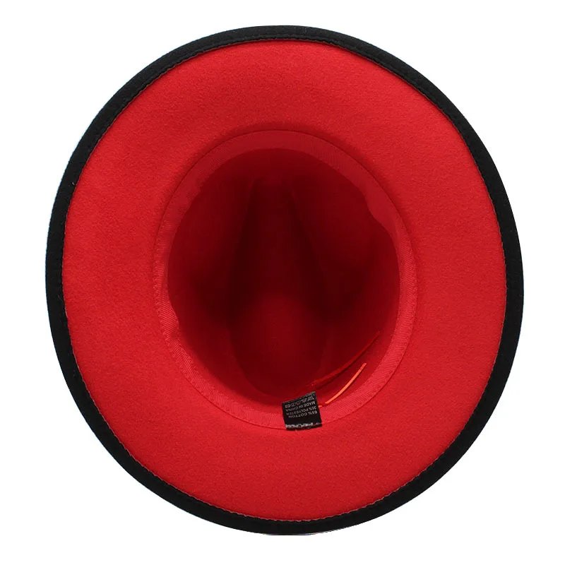 Панама Трилби с лентой и широкими полями для мужчин женщин шляпа из фетра в стиле