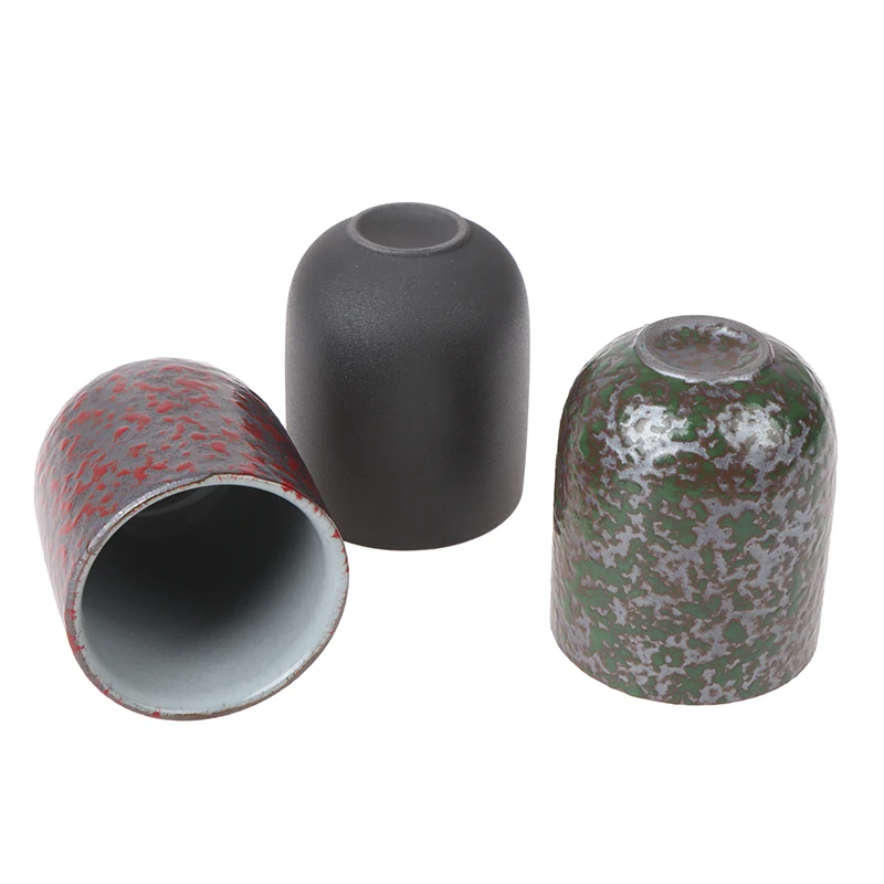 

Porcelain Kung Fu Tea Cup Ceramic Coffee Mug Rough Stoneware Teaware Drinkware Pottery Master Cups