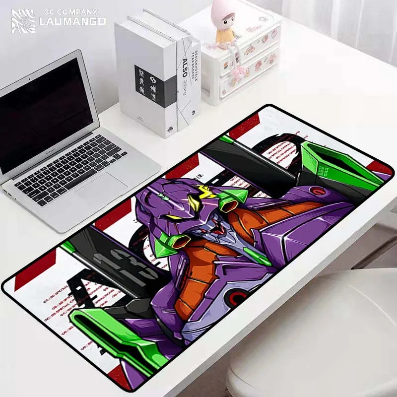 

Компьютерный Настольный коврик Evangelion1, Аксессуары для мыши, игровой коврик, Игровая клавиатура, нескользящий коврик для ноутбука в стиле ан...