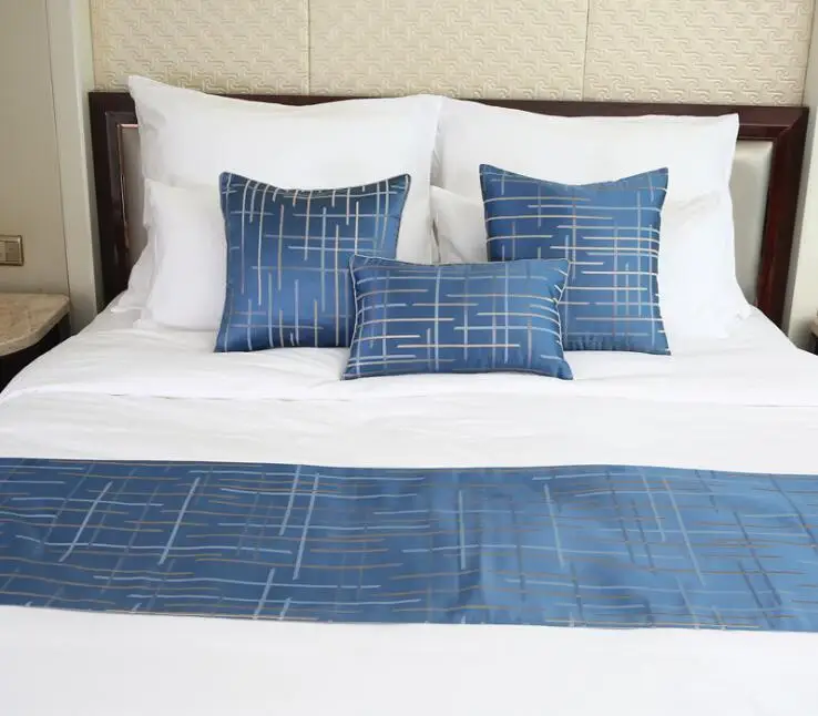 Геометрические полоски покрывала полиэфирное покрывало на кровать роскошное