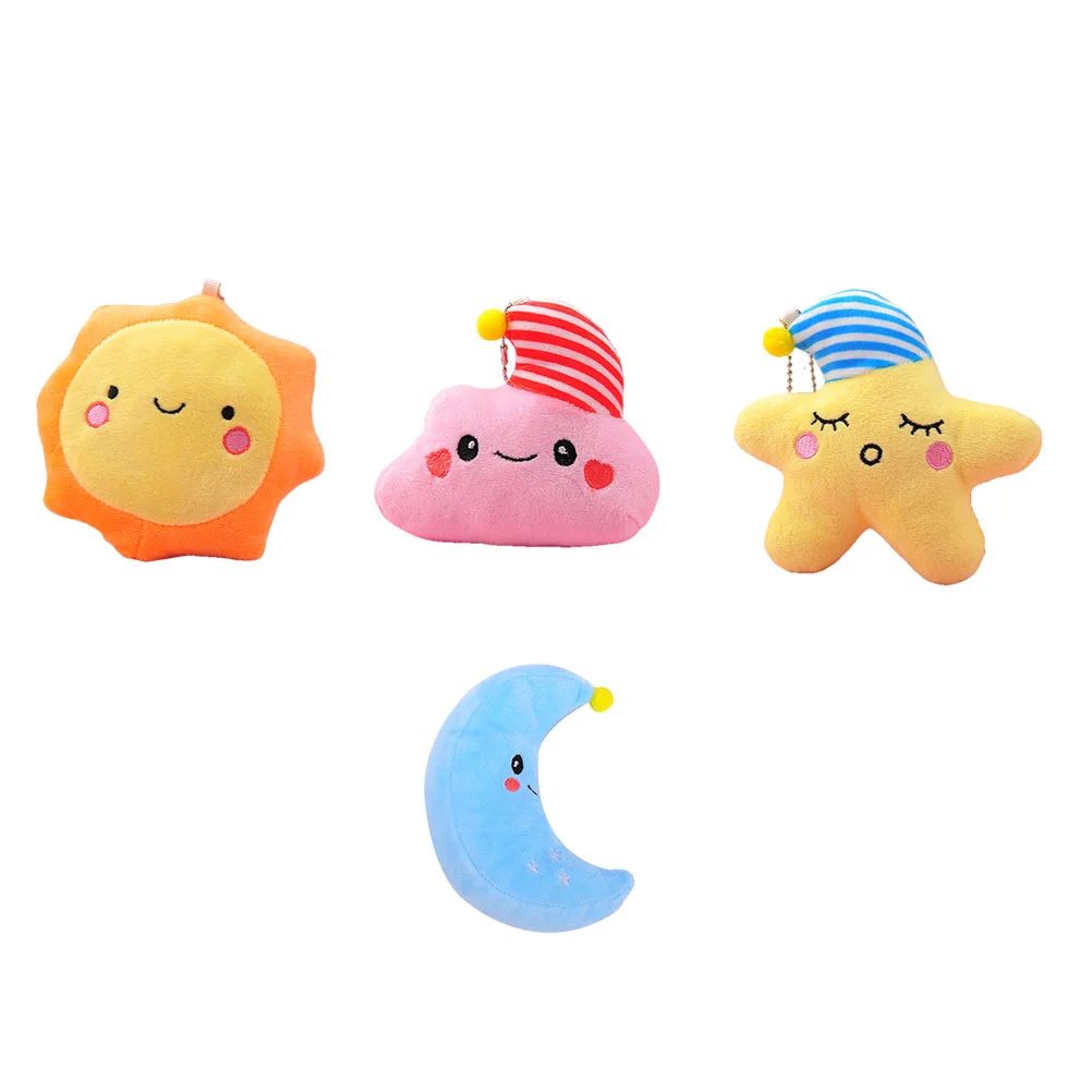 

4 шт., подвесные декоративные брелоки в виде куклы