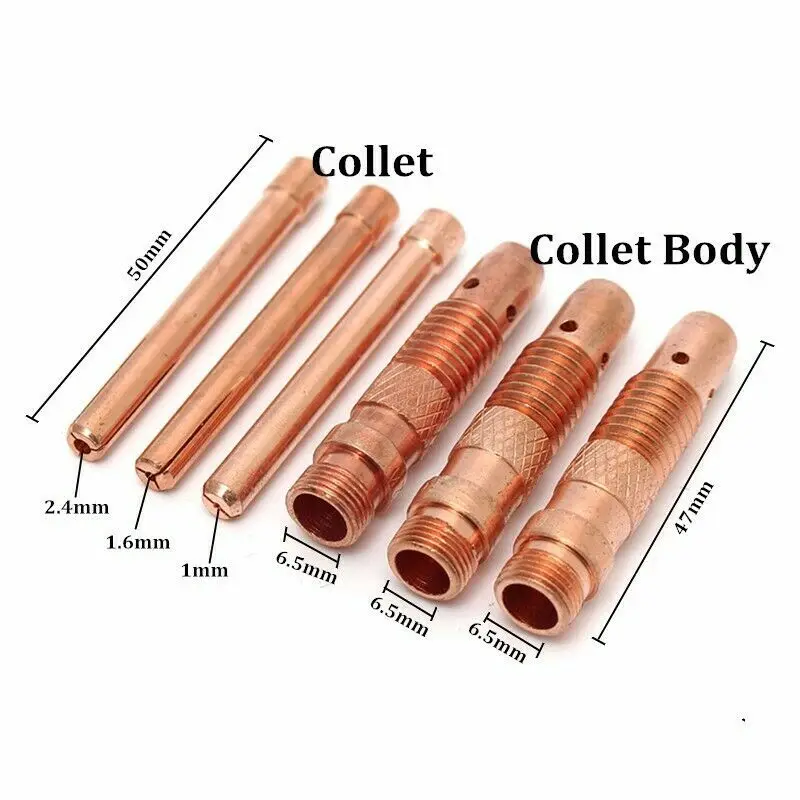 

TIG Welding Torch Gas Lens Consumables Kit Set Accessories WP-17/18/26