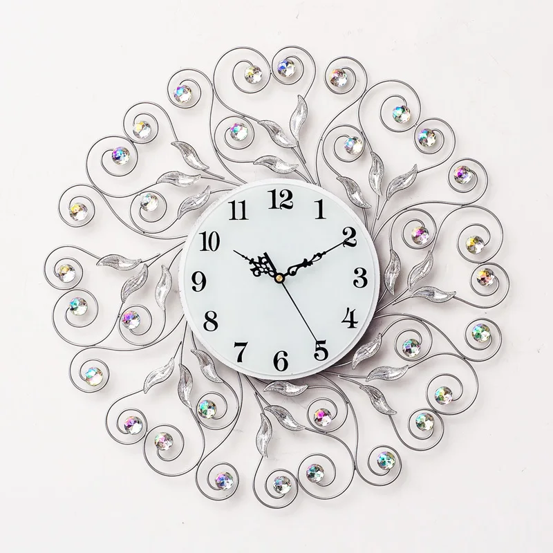 

Large Reloj Pared Horloge Murale Grande Taille Living Room Decoration Saat Klok Duvar Saati Relogio De Parede Digital Wall Clock