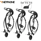 3 шт., наушники-Крючки для рефери, 3.5 дюймов, для Vnetphone V4C, V6C, FBIM, мотоцикл, Bluetooth, внутренняя связь, BT внутренняя связь
