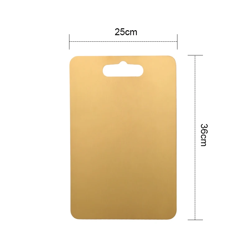 Прочная разделочная доска из нержавеющей стали нескользящая кухонная