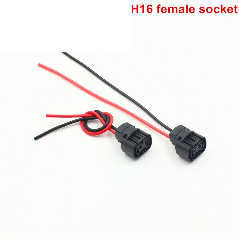 2 шт. автомобильные 5202 H16 2504 PSX24W гнездовые штекерные Реле Жгут проводов