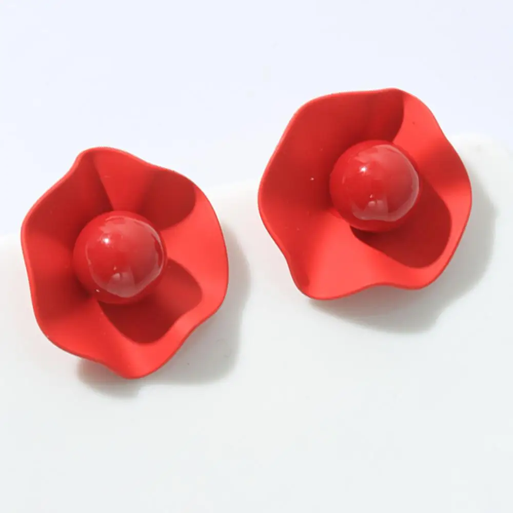 Серьги-гвоздики Neoglory женские антиаллергенные милые цветочные с жемчугом 2020 |