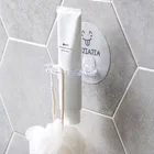 1PC пластиковый держатель для зубных щеток зубная паста стеллаж для хранения бритва электрическая зубная щетка дозатор органайзер для ванной комнаты Аксессуары для ванной комнаты инструменты