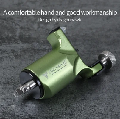 DragonHawk тату макияж роторная машина набор игл ручка наконечники LCD Мини силовое
