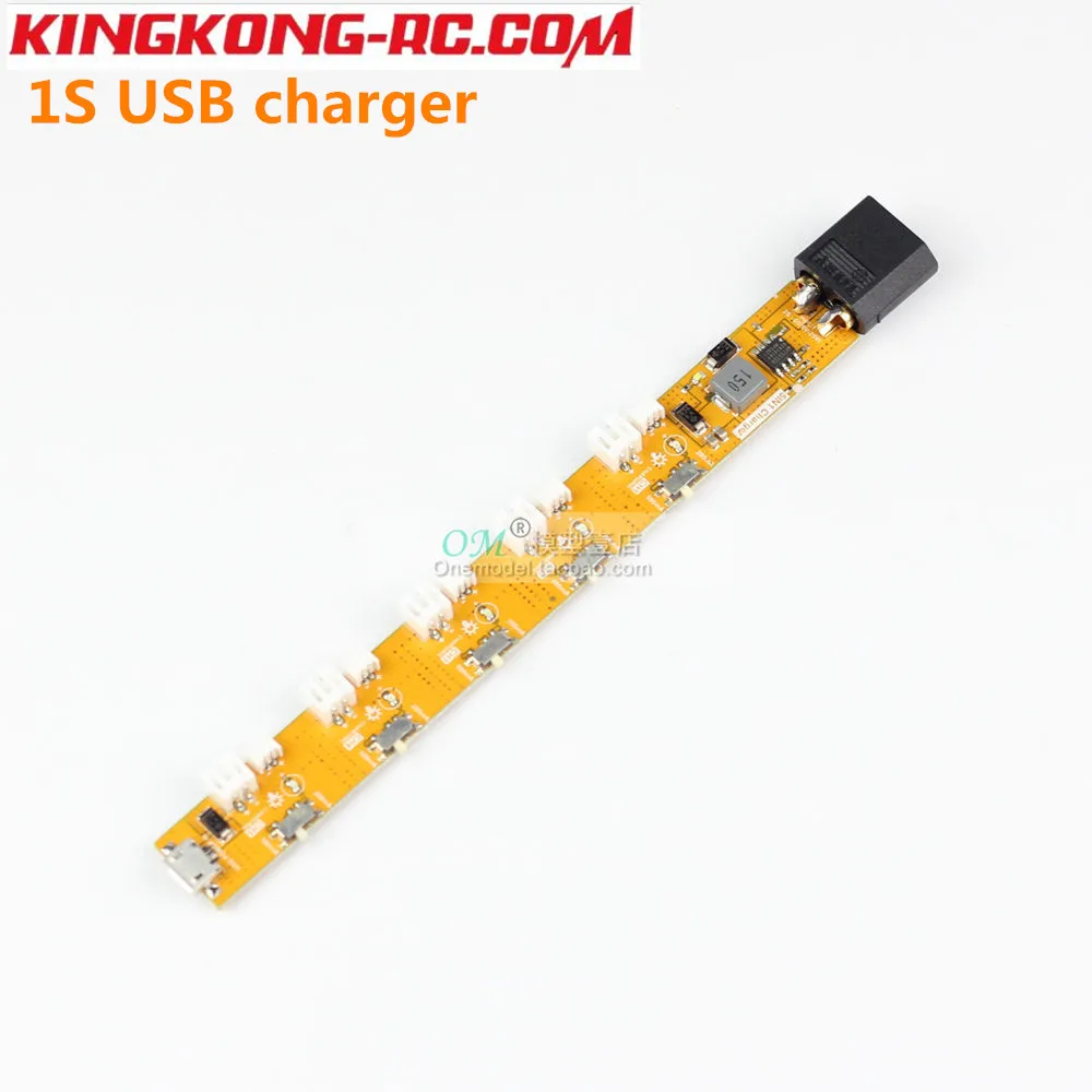 KINGKONG 1S Lipo зарядное устройство с JST PH 2 0 и Micro 1 25 для лезвия индуктивности крошечные