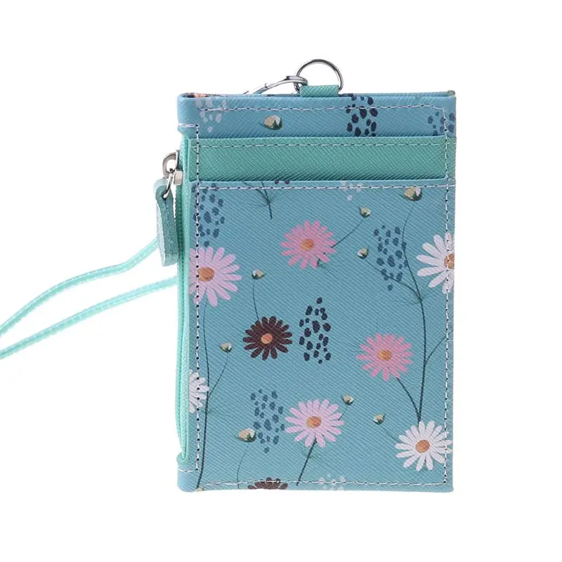 Симпатичный новый портативный кожаный кошелек для кредитных карт держатель