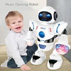 Космический робот ослепительные умные музыкальные игрушки для детей раннее образование электронный ходячий танцующий робот для детей Рождественский подарок игрушки игрушка