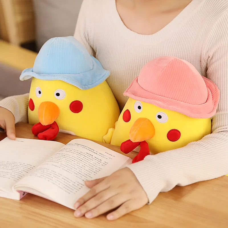 

Kawaii Chicken Plush Toys Cute Animal Stuffed Dolls Baby Dolls Child Plush Toy Soft Doll Girls Boys Sleeping Toy Home Decor Toys