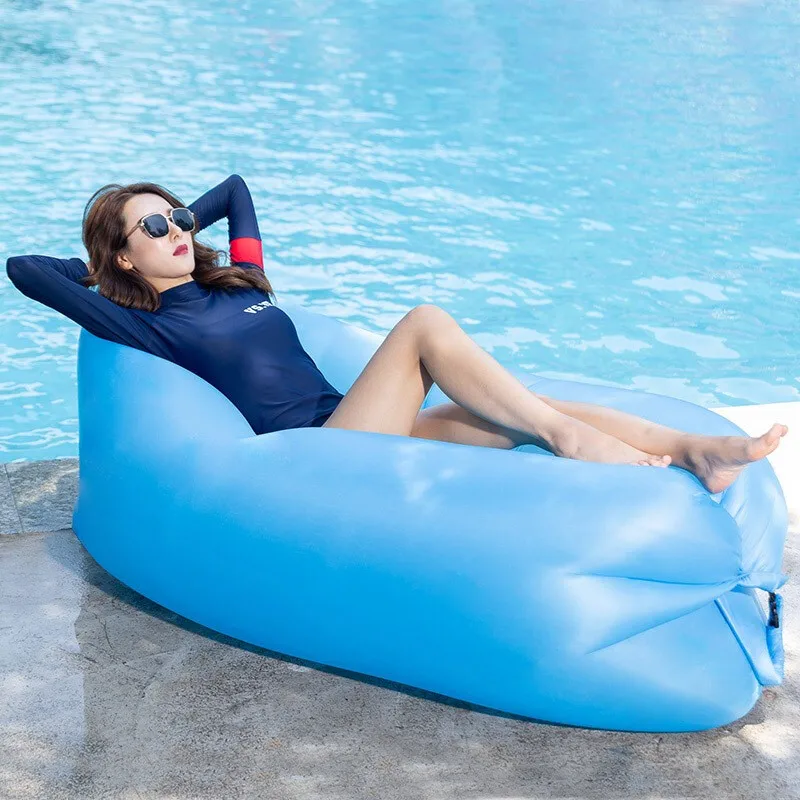 Туристический надувной диван портативный спальный мешок для отдыха на открытом