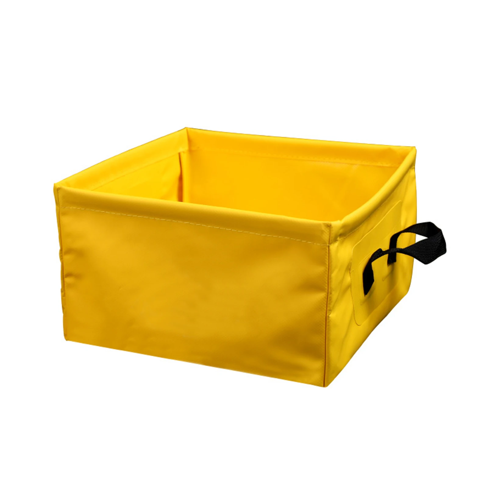 

Collapsible Fishing Water Container Outdoor Camping Travel Wash Basin Bowl Ultralight Folding Bucket 13L With Handle Hiking