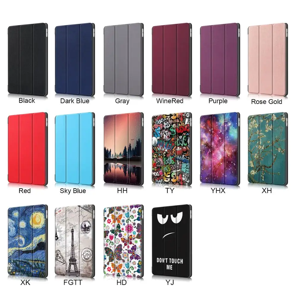 

For Ipad Air 2 /Air 1 Smart Case 5 Shapes Stand Thin PU Leather Cover Soft Case For iPad 9.7 2017/2018 5/6 th Auto Sleep/Wake up